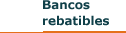 Bancos rebatibles